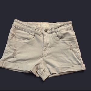 PacSun Women's Light Tan Jean Shorts